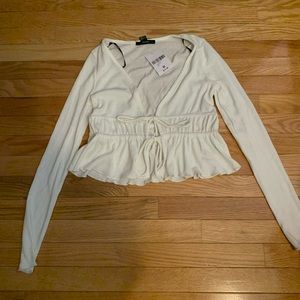 Forever 21 white top